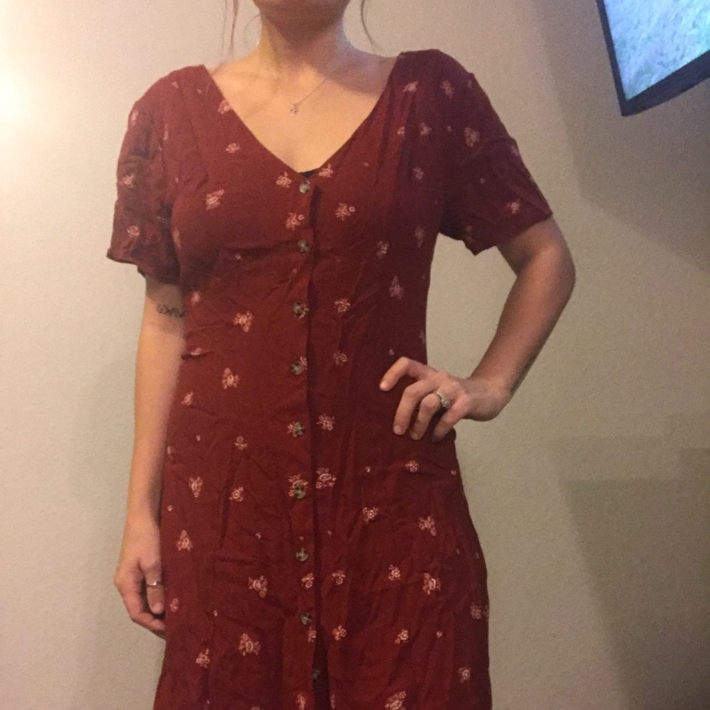 Button down dress